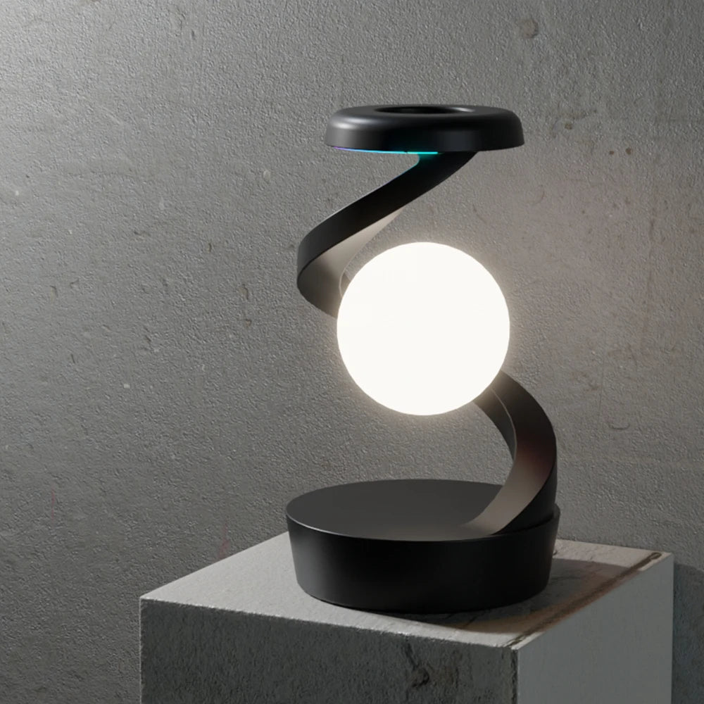 Creative Table Lamp, Rotating Floating lamp