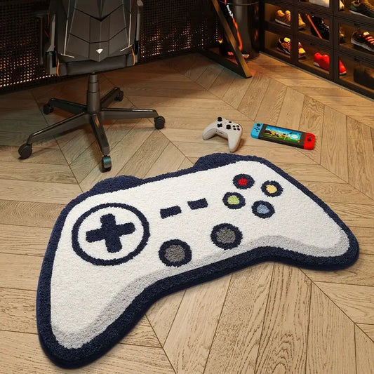 Absorbent floor mat creative gamepad carpet non-slip mat