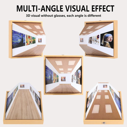 3D Naked Eye Vision Night Light Wall Lamp