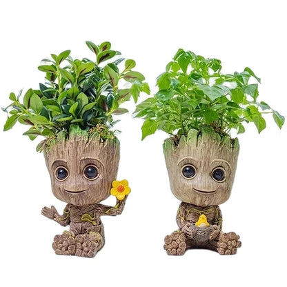 Miniature Model Office Desktop Display Cartoon Groot