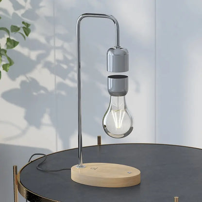 Magnetic Levitating Wireless Bulb Desk Lamp - Decoravibe