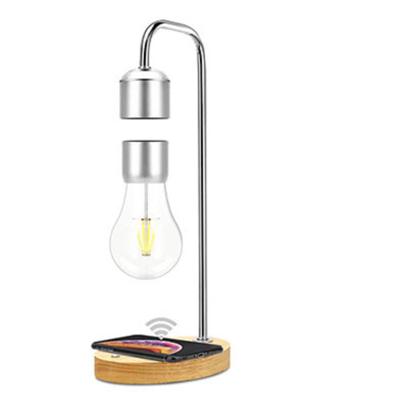 Magnetic Levitating Wireless Bulb Desk Lamp - Decoravibe