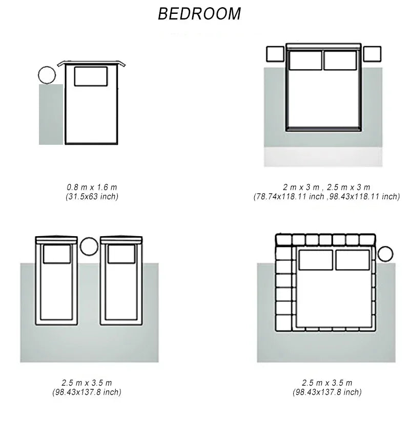 Cartoon Kitchen Room Bedroom Bedside Non-slip Washable Rug
