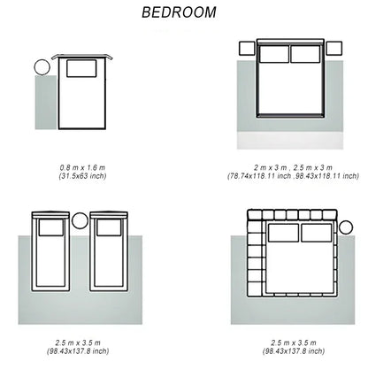 Cartoon Kitchen Room Bedroom Bedside Non-slip Washable Rug