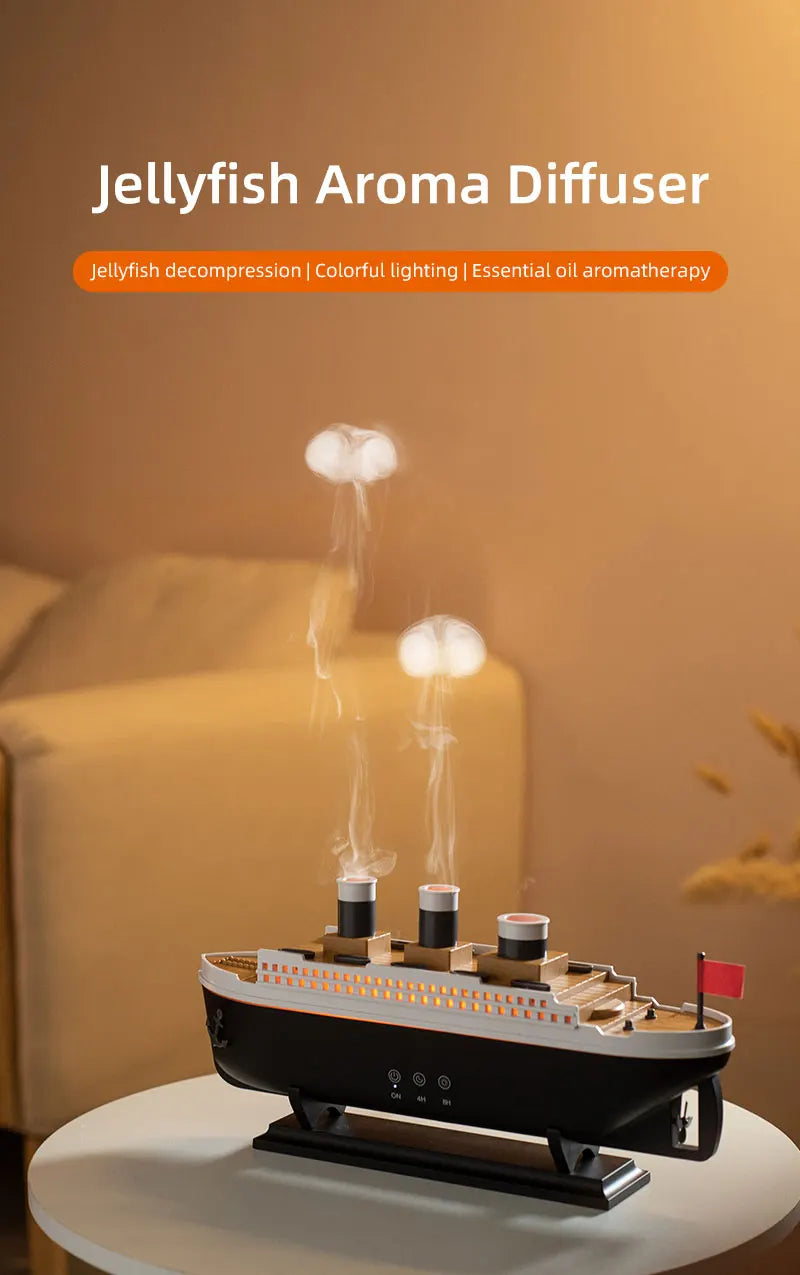 Vintage Ferry Ambient Mist Humidifier - Decoravibe