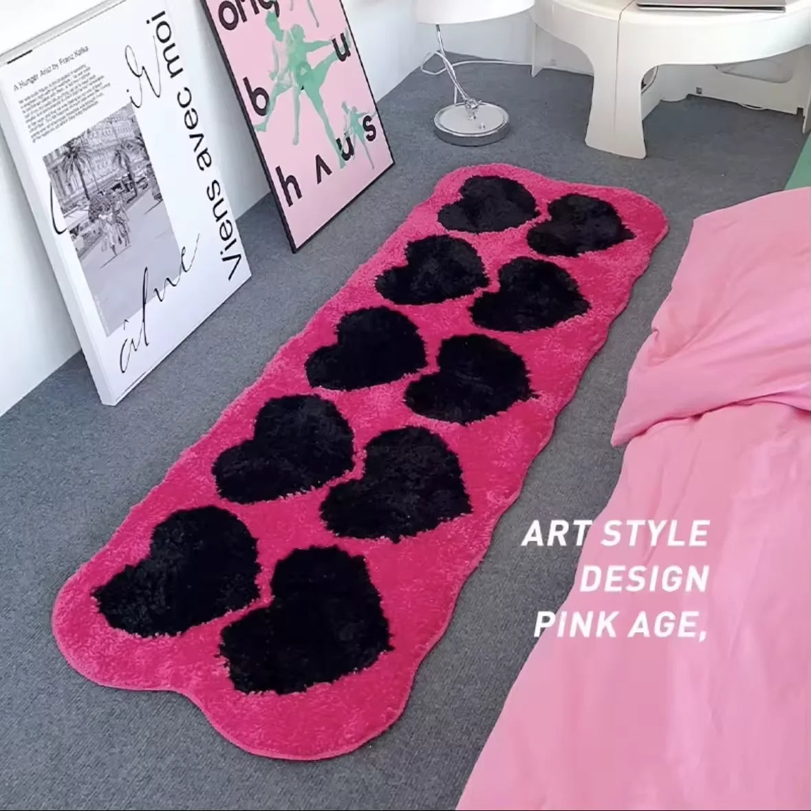 Cartoon Kitchen Room Bedroom Bedside Non-slip Washable Rug