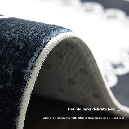 Cashmere Imitated French Small Fragrance Bed Rug