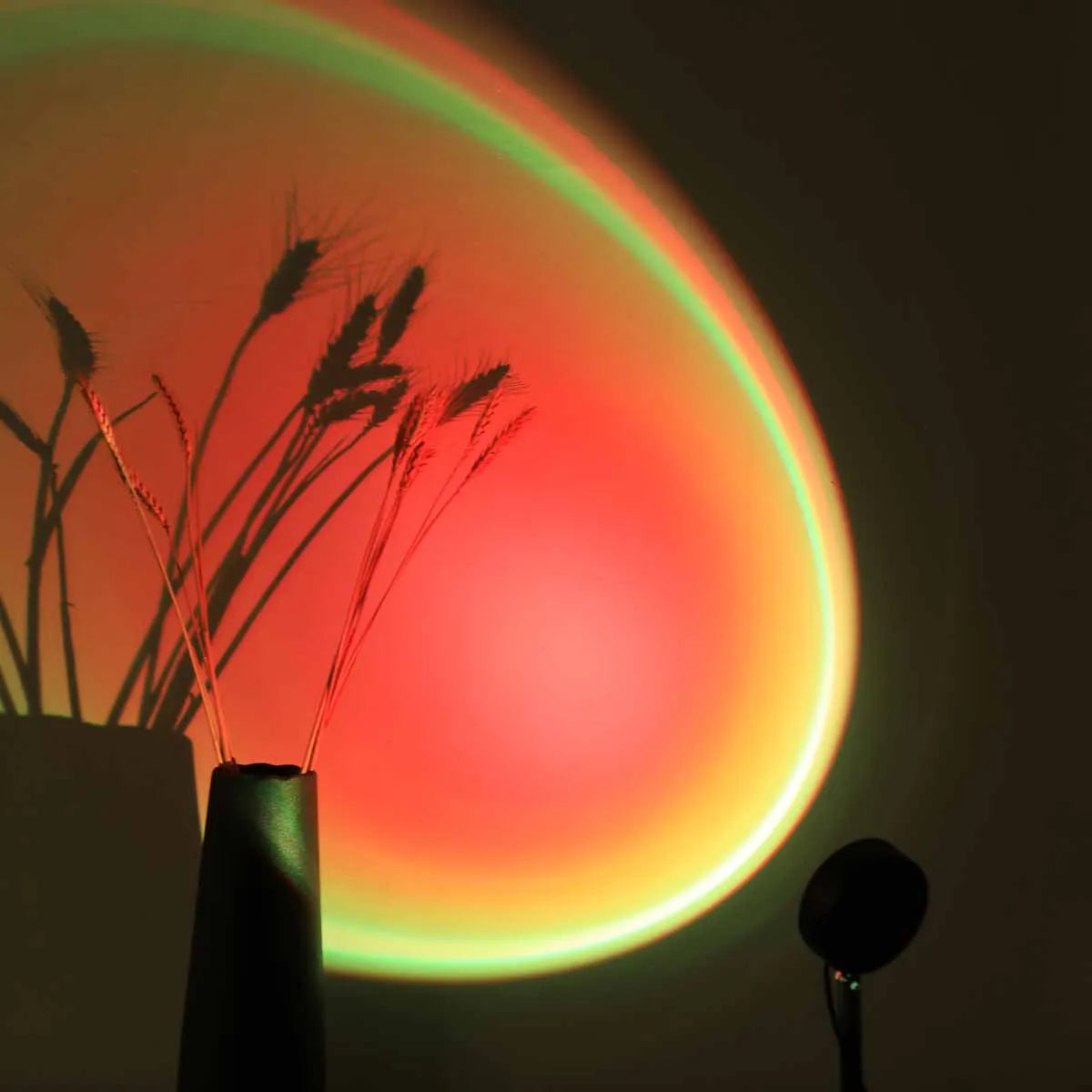 Sunset projection light remote control bedroom decortion