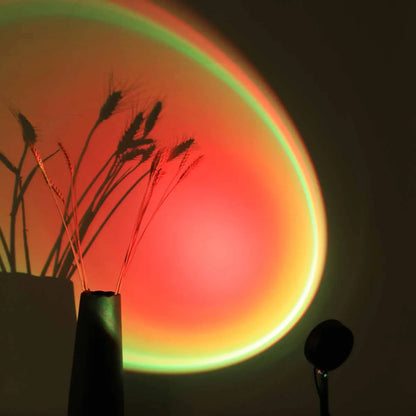 Sunset projection light remote control bedroom decortion