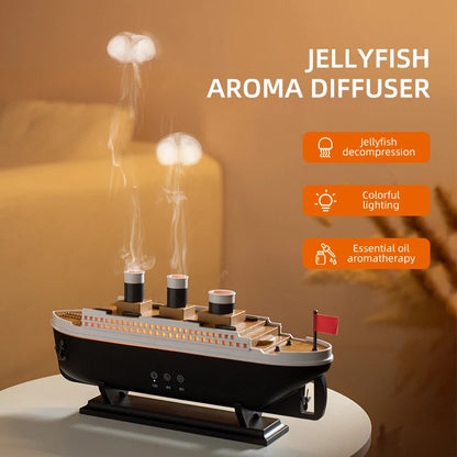 Vintage Ferry Ambient Mist Humidifier - Decoravibe