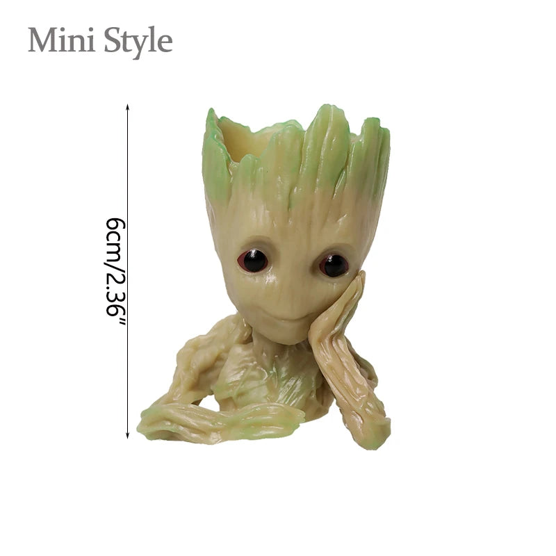 Miniature Model Office Desktop Display Cartoon Groot