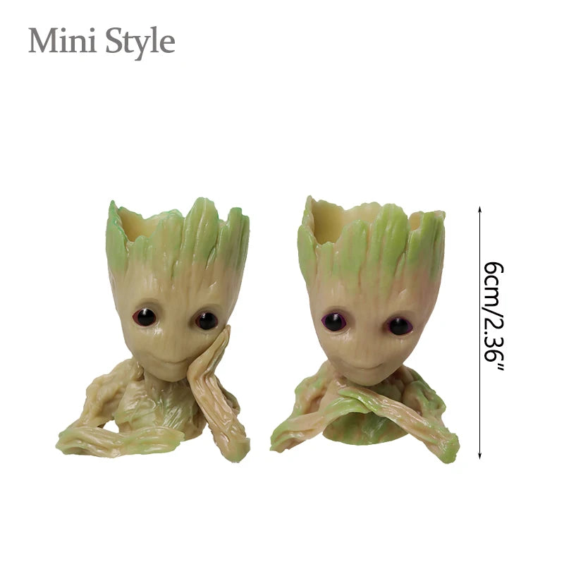 Miniature Model Office Desktop Display Cartoon Groot