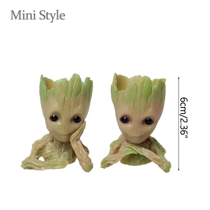 Miniature Model Office Desktop Display Cartoon Groot
