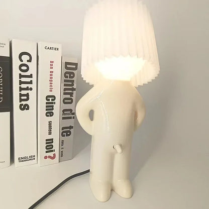 Small Book Lights Little Naughty Boy Night Light Shy Man Lamp