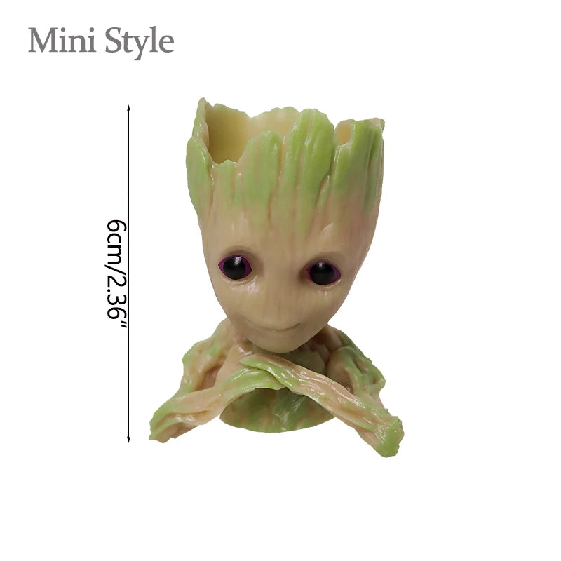 Miniature Model Office Desktop Display Cartoon Groot