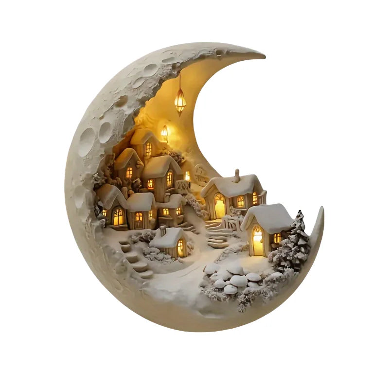 Christmas Xmas Tree Desktop Ornament Moonhouse Party Gifts