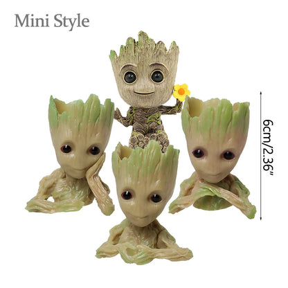 Miniature Model Office Desktop Display Cartoon Groot