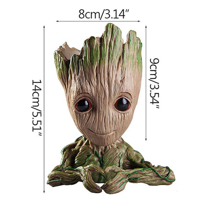 Miniature Model Office Desktop Display Cartoon Groot