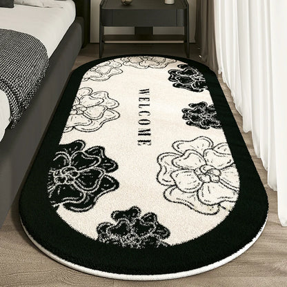 Cashmere Imitated French Small Fragrance Bed Rug
