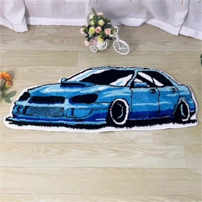 Racing Car Carpet - Soft And Comfortable