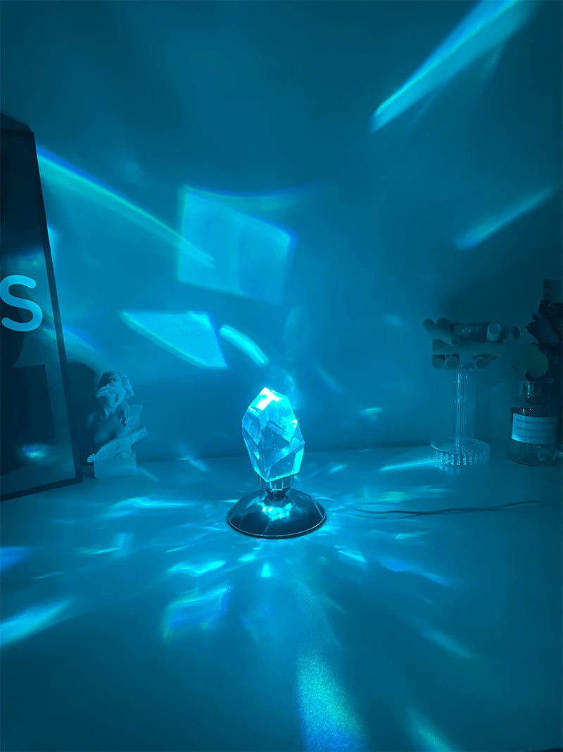 Light Shadow Artificial Diamond Lamp - Decoravibe