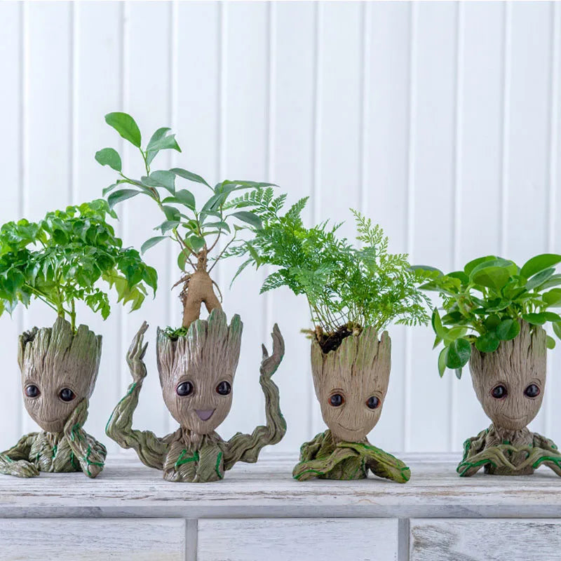 Miniature Model Office Desktop Display Cartoon Groot