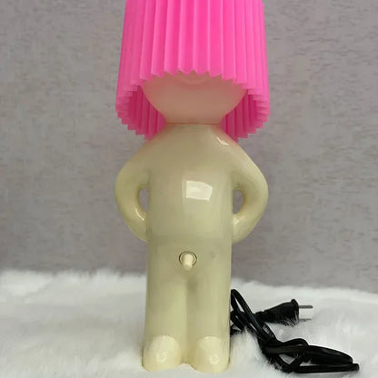 Small Book Lights Little Naughty Boy Night Light Shy Man Lamp