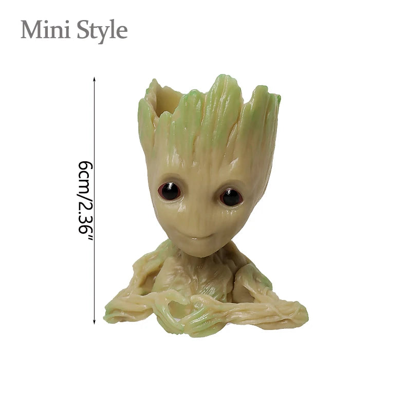 Miniature Model Office Desktop Display Cartoon Groot