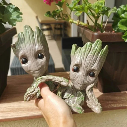Miniature Model Office Desktop Display Cartoon Groot