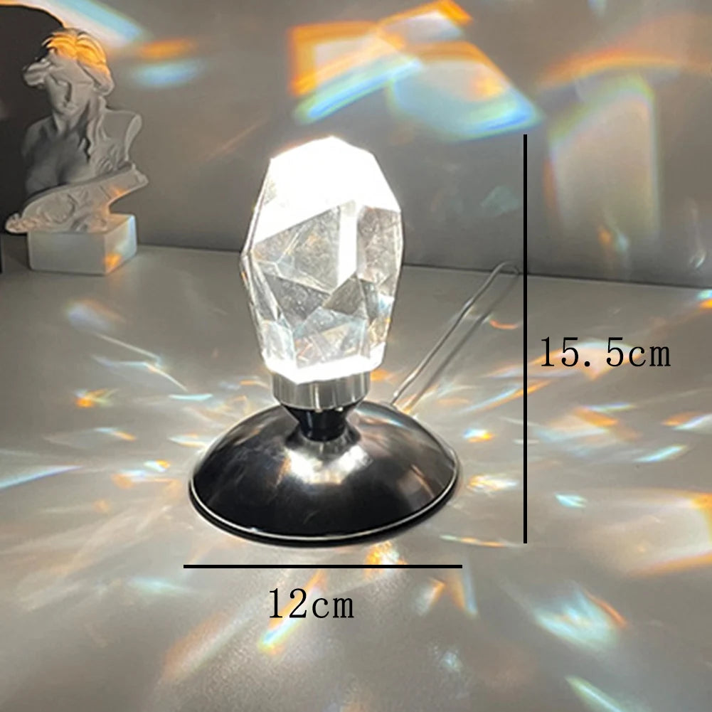 Light Shadow Artificial Diamond Lamp - Decoravibe