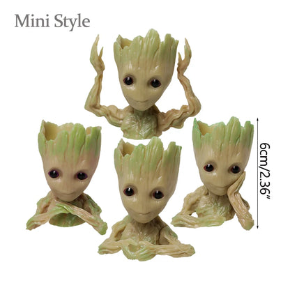 Miniature Model Office Desktop Display Cartoon Groot