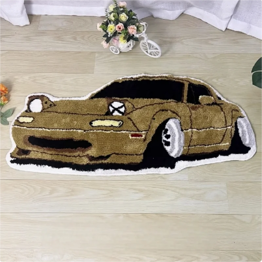Racing Car Carpet - Soft And Comfortable