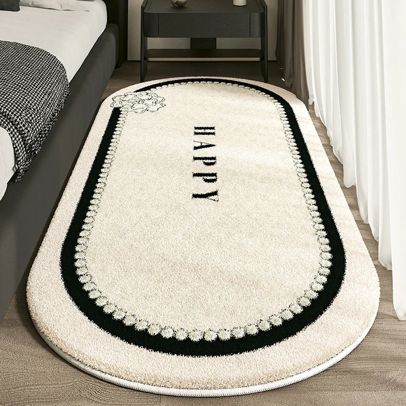 Cashmere Imitated French Small Fragrance Bed Rug