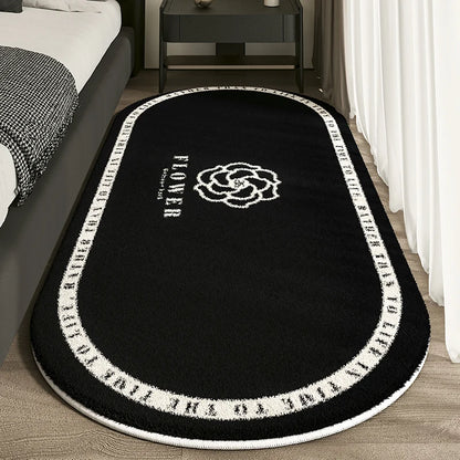Cashmere Imitated French Small Fragrance Bed Rug