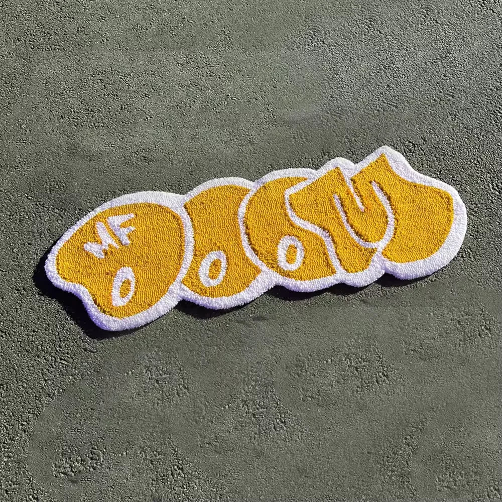 Cartoon Kitchen Room Bedroom Bedside Non-slip Washable Rug