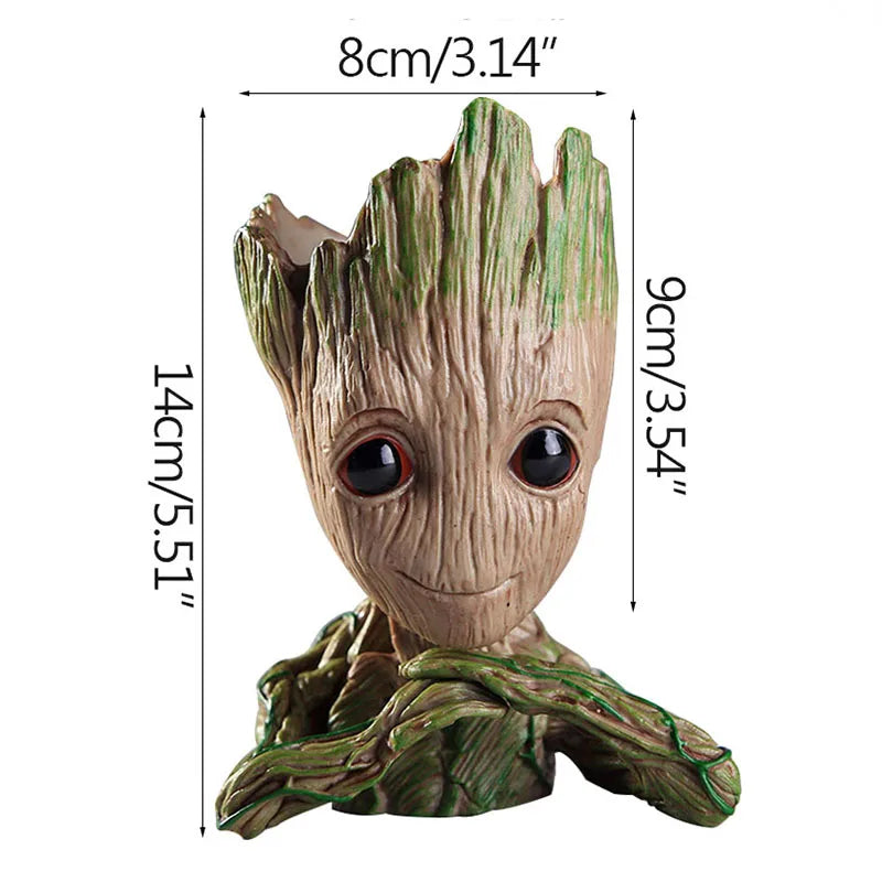 Miniature Model Office Desktop Display Cartoon Groot