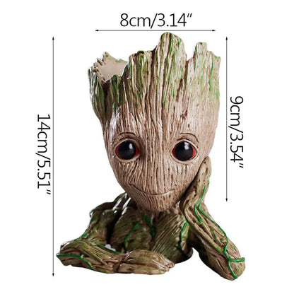 Miniature Model Office Desktop Display Cartoon Groot