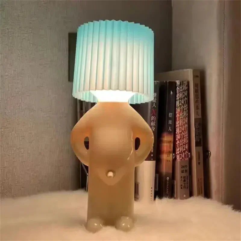 Small Book Lights Little Naughty Boy Night Light Shy Man Lamp