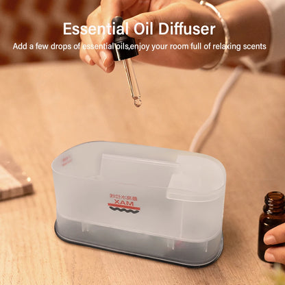 Humidifier USB Desktop Flame Humidifier for Home Mini Air Humidifier