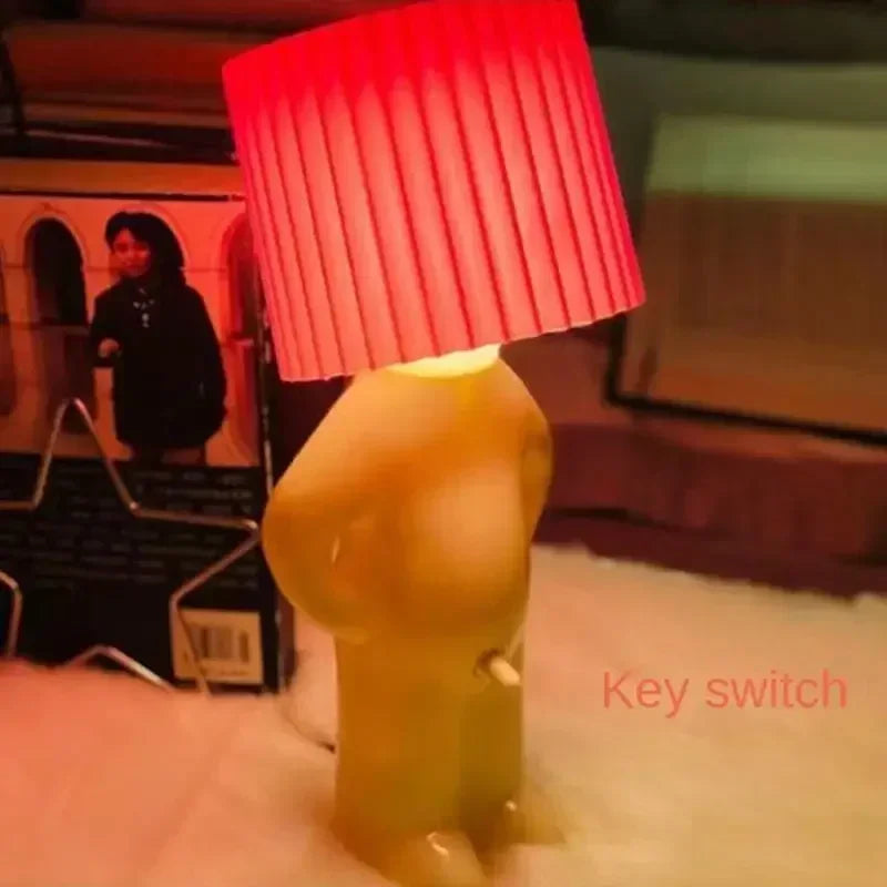 Small Book Lights Little Naughty Boy Night Light Shy Man Lamp