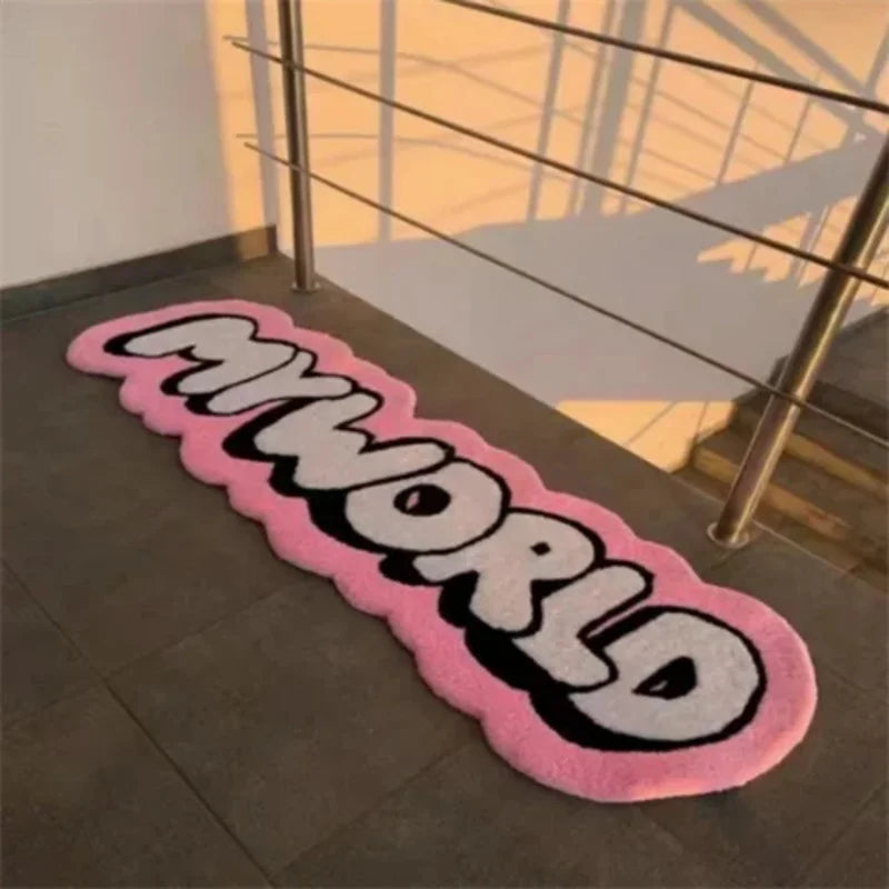 Cartoon Kitchen Room Bedroom Bedside Non-slip Washable Rug