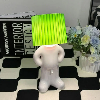 Small Book Lights Little Naughty Boy Night Light Shy Man Lamp
