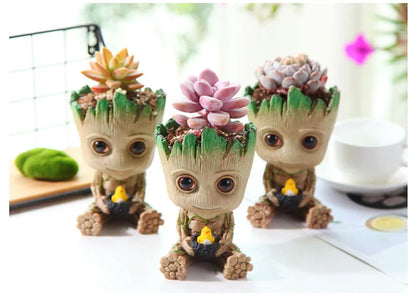 Miniature Model Office Desktop Display Cartoon Groot