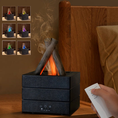 Bonfire Flame Essential Oils Diffuser Humidifier Fragrance Diffuser