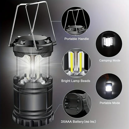 Outdoor Tent Light, Portable Lantern, Multifunctional Camp Lamp