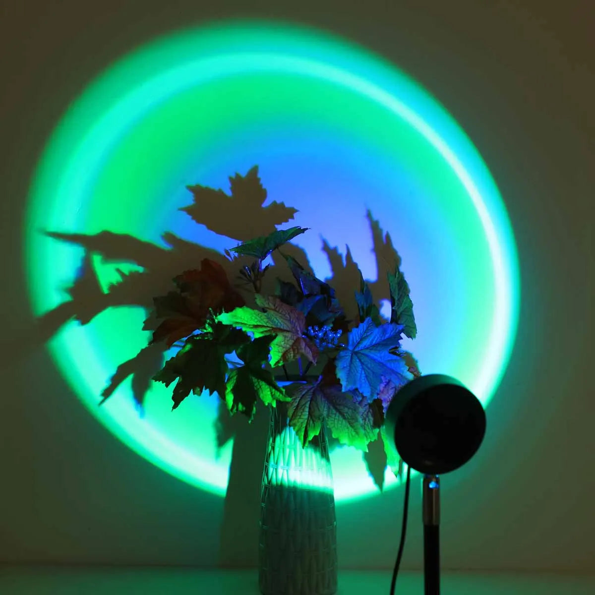Sunset projection light remote control bedroom decortion