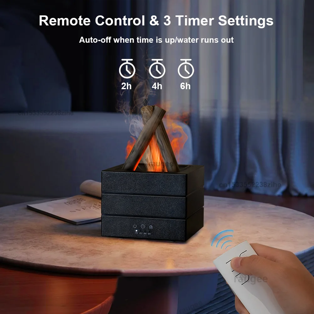 Bonfire Flame Essential Oils Diffuser Humidifier Fragrance Diffuser