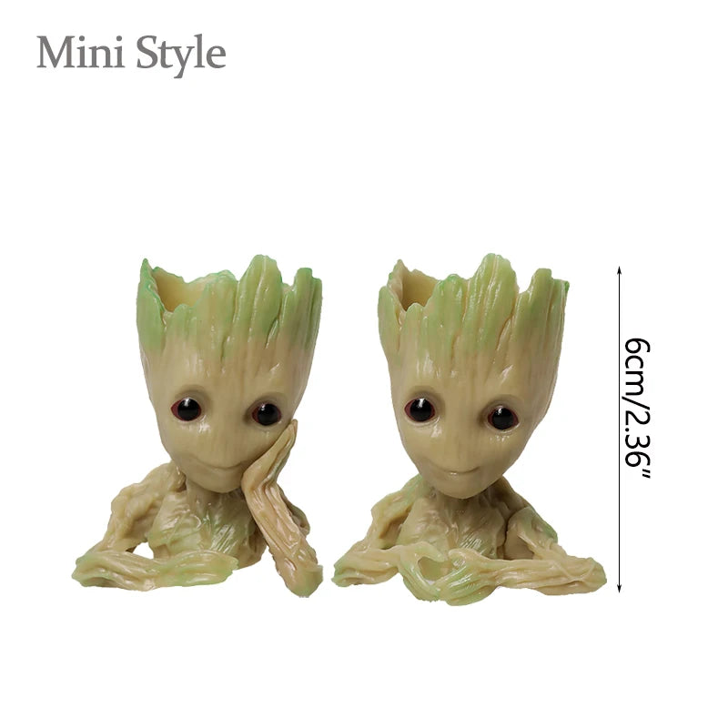 Miniature Model Office Desktop Display Cartoon Groot