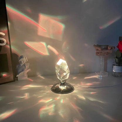 Light Shadow Artificial Diamond Lamp - Decoravibe