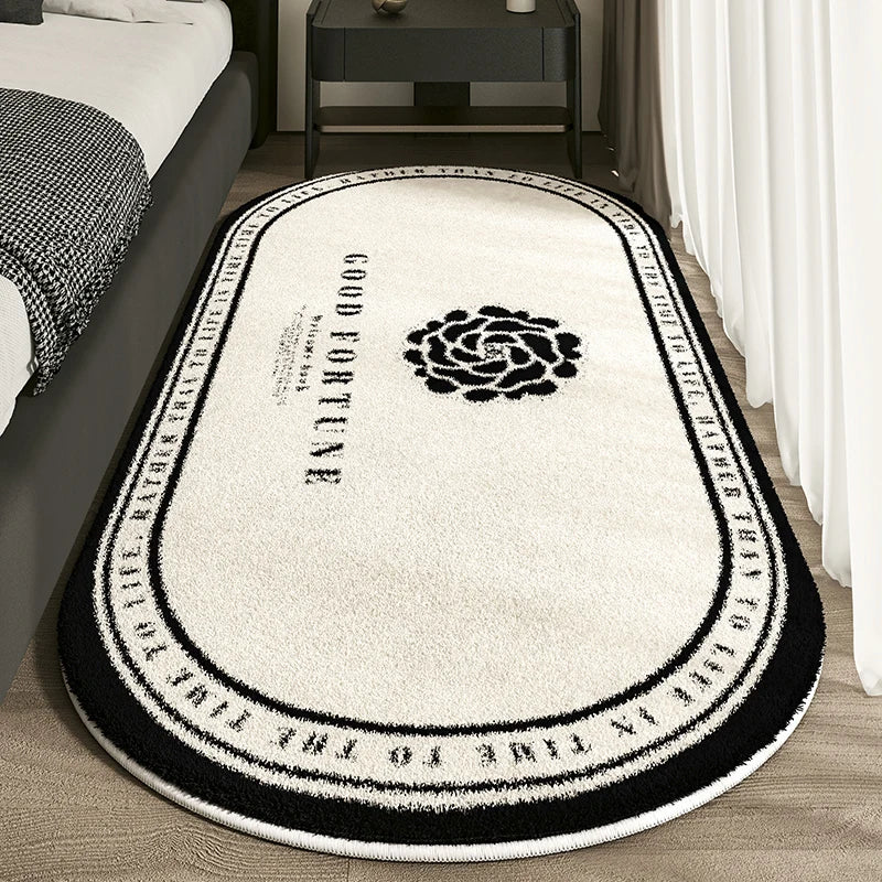 Cashmere Imitated French Small Fragrance Bed Rug